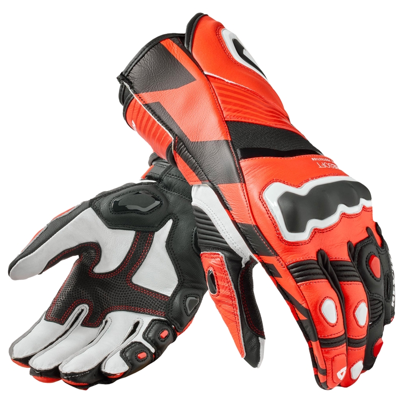 Mootorrattakindad Revit Jerez 4 fluo punane-mustad