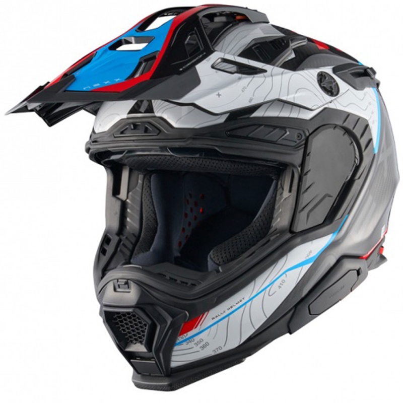 Enduro mootorratta kiiver Nexx X.WED3 Furka sini-punane