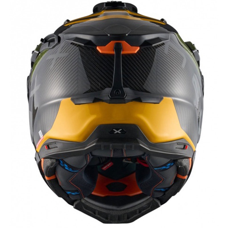 Enduro mootorratta kiiver Nexx X.WED3 Furka roheline-kollane
