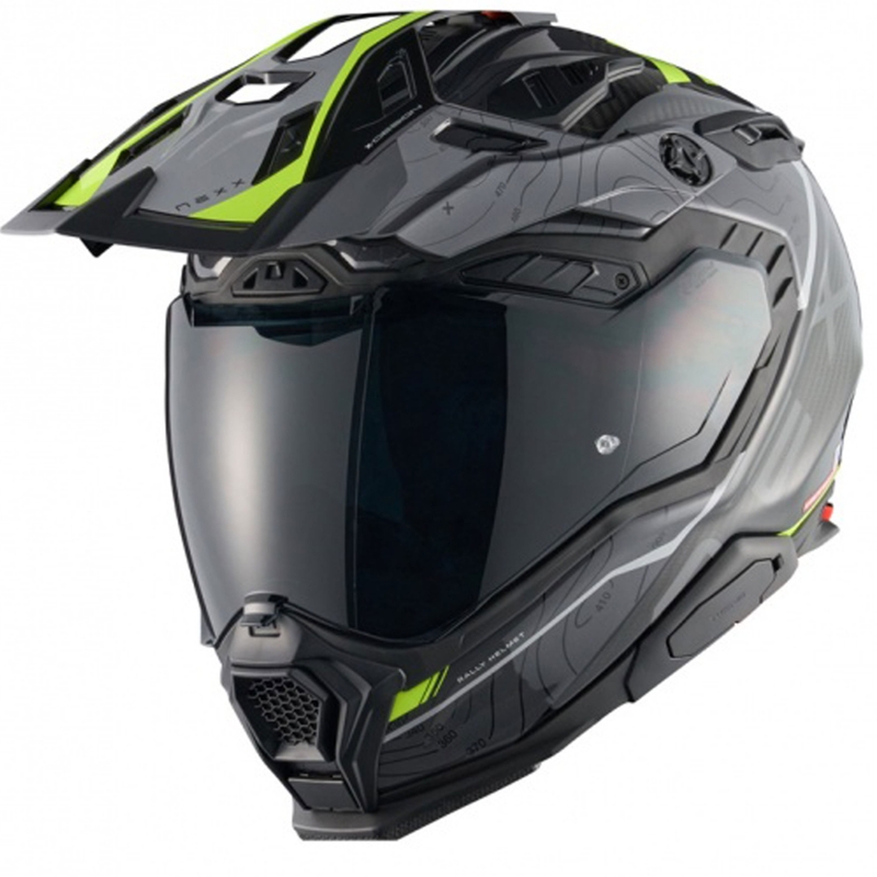 Enduro mootorratta kiiver Nexx X.WED3 Furka hall-fluo kollane