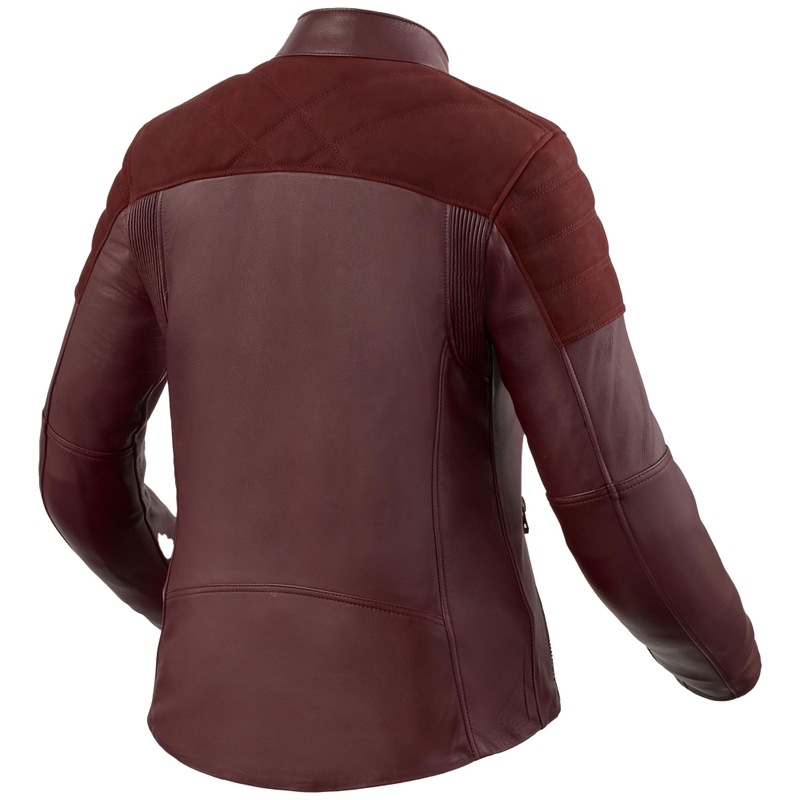 Naiste Revit London baklažaani värvi nahast mootorrattajope