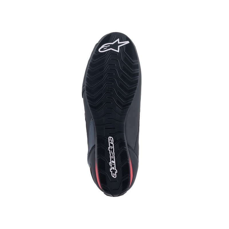 Alpinestars Faster 3 Rideknit Black-Red-Fluo Yellow-Grey mootorratta saapad
