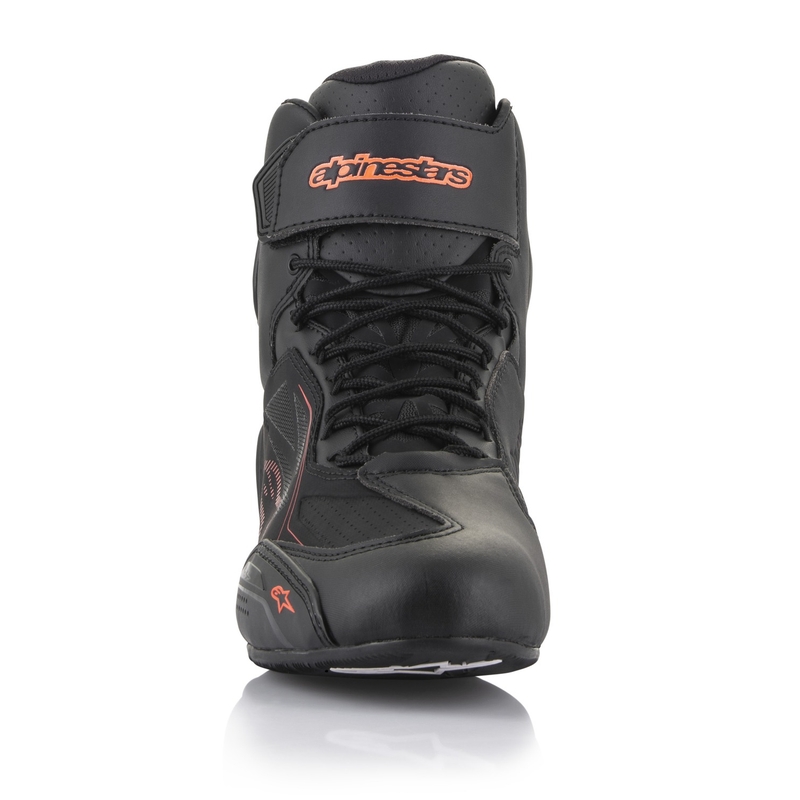 Alpinestars Faster 3 Drystar Black-Fluo Red mootorratta saapad