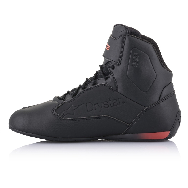 Alpinestars Faster 3 Drystar Black-Fluo Red mootorratta saapad