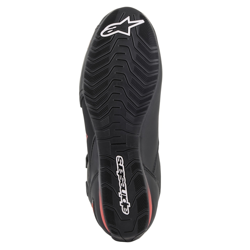 Alpinestars Faster 3 Drystar Black-Fluo Red mootorratta saapad