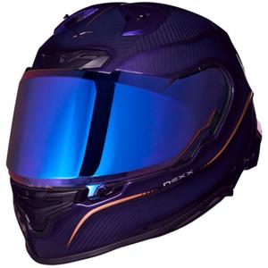 Integreeritud kiiver mootorratta Nexx X.R3R Hagibis Carbon lilla