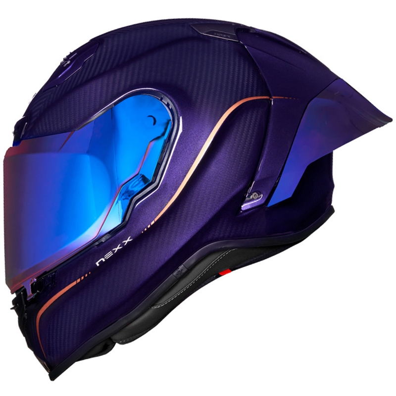 Integreeritud kiiver mootorratta Nexx X.R3R Hagibis Carbon lilla