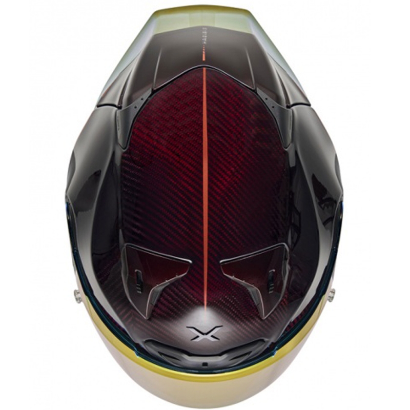 Integreeritud kiiver mootorratta Nexx X.R3R Hagibis Carbon punane