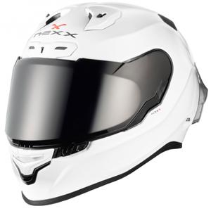 Nexx X.R3R tavaline valge integraalne mootorratta kiiver