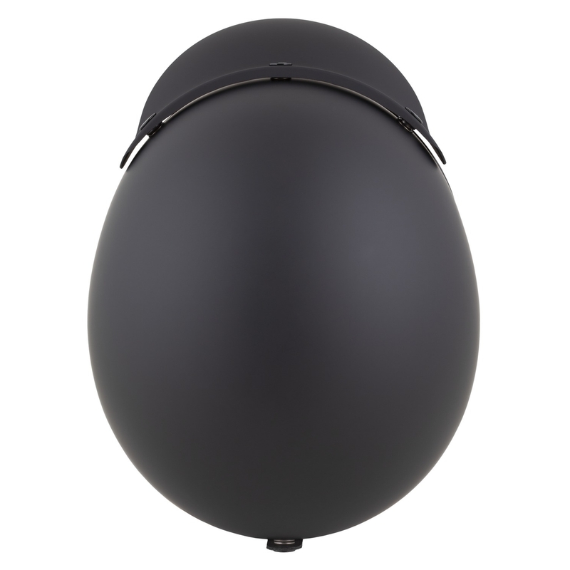 Cassida Oxygen 2.0 Solid Matte Black-Dark Grey Avatud mootorratta kiiver