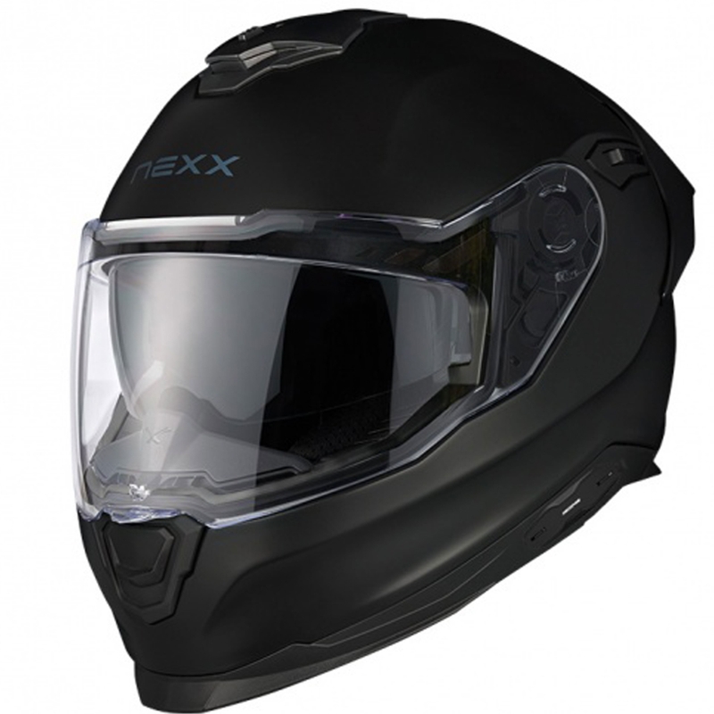 Integreeritud mootorratta kiiver NEXX Y.100R Fullblack must matt allahindlus