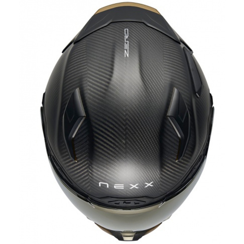 Integreeritud mootorratta kiiver Nexx X.WST3 Zero PRO Carbon matt kuldne