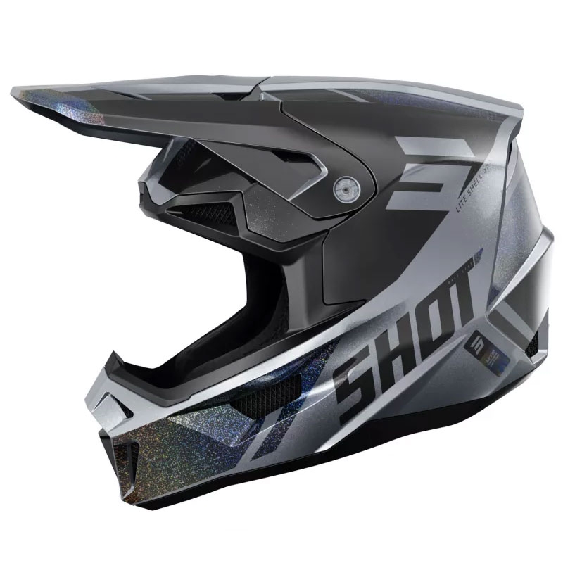 Motokrossi kiiver Shot Lite Ultra Matte Holographic