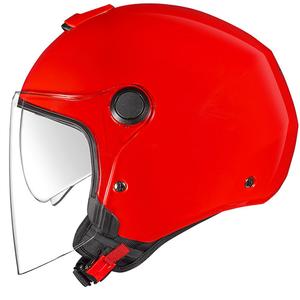 Avatud mootorratta kiiver NEXX Y.10 Lihtne punane