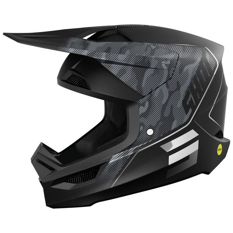Motokross kiiver Shot Camo Tactic matt must-hall