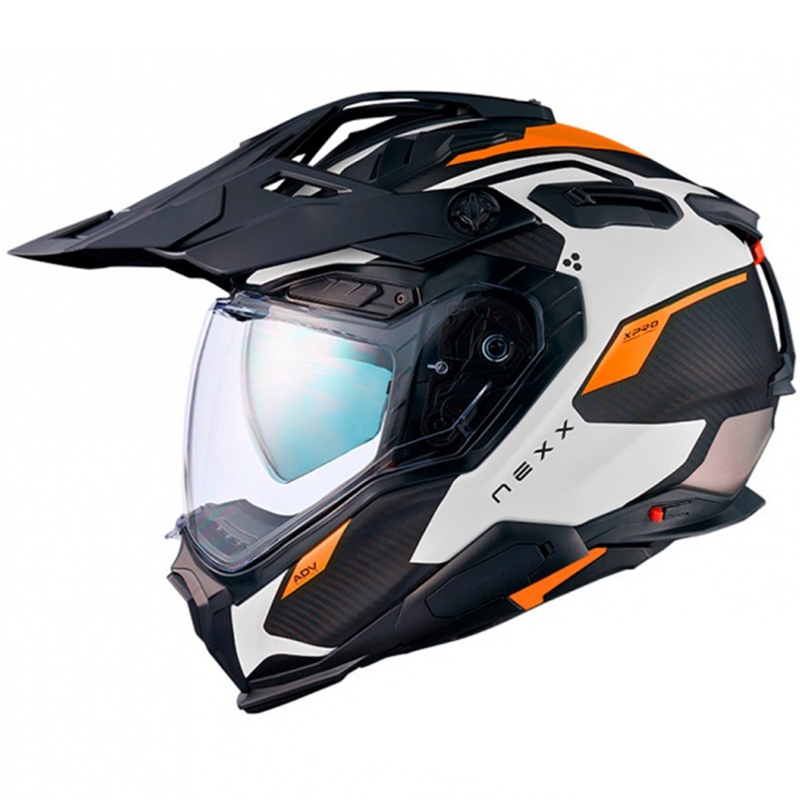 Enduro kiiver Nexx X.WED3 Keyo valge-oranž allahindlus