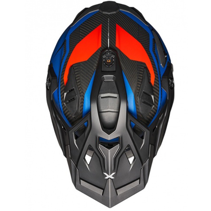 Enduro kiiver Nexx X.WED3 Keyo sini-punane allahindlus