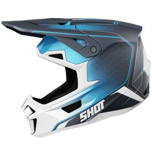 Motokrossi kiiver Shot Lite Challenger matt sinine