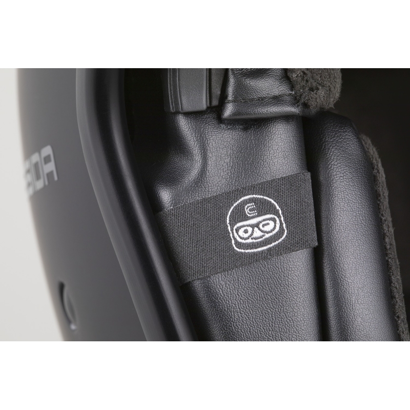 Cassida Oxygen 2.0 Rondo avatud mootorratta kiiver matt must-hõbedane