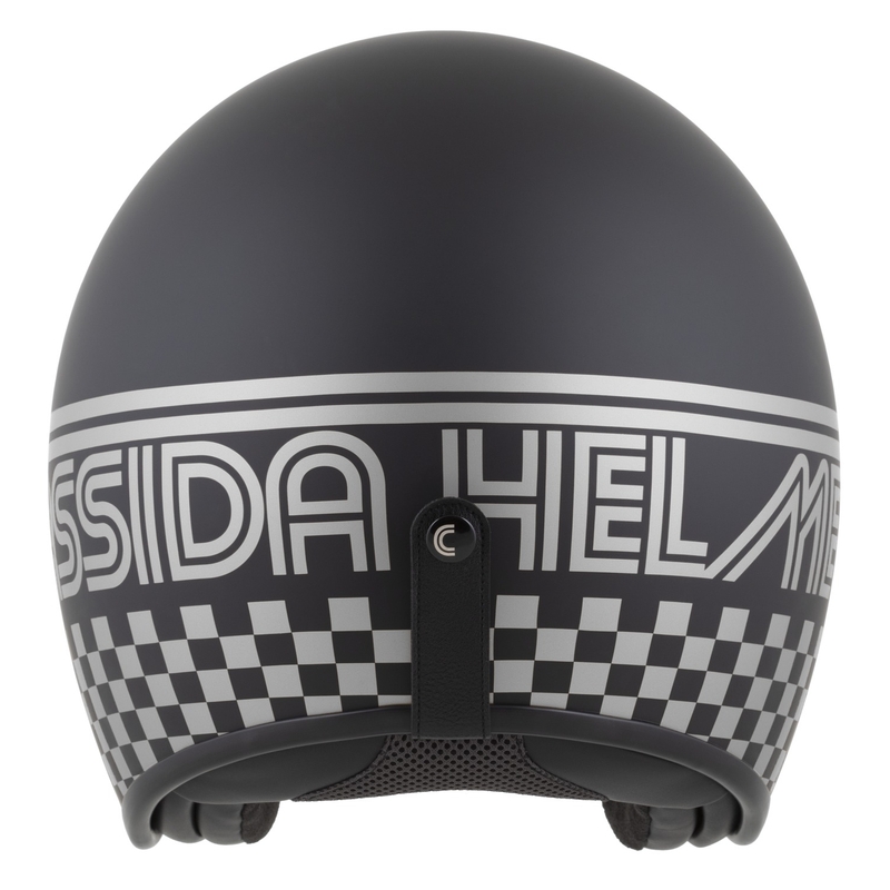 Cassida Oxygen 2.0 Rondo avatud mootorratta kiiver matt must-hõbedane