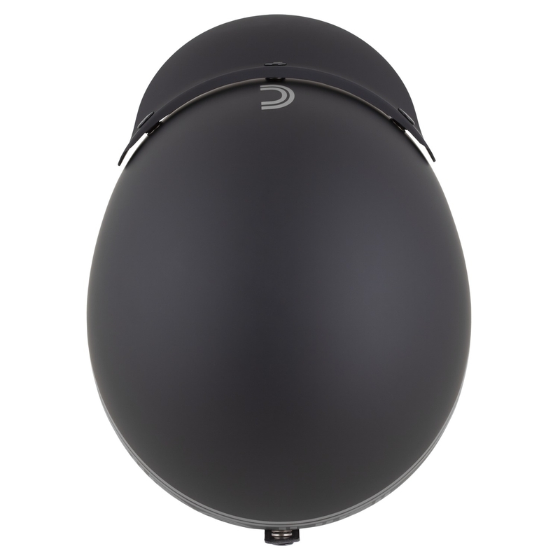 Cassida Oxygen 2.0 Rondo avatud mootorratta kiiver matt must-hõbedane