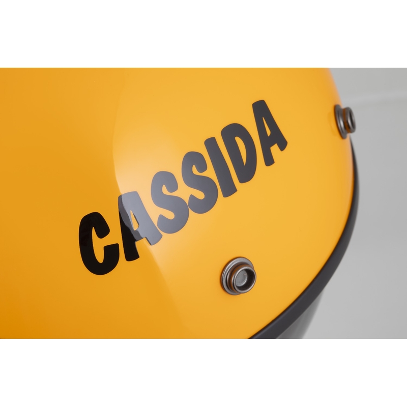 Cassida Oxygen 2.0 Gear Open mootorratta kiiver kollane ja must