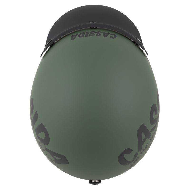 Cassida Oxygen 2.0 Gear avatud mootorratta kiiver matt roheline-must