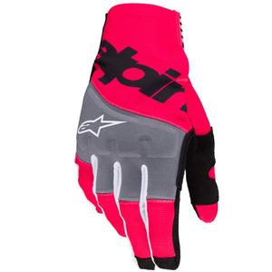 Alpinestars Techstar motokrossikindad must-roosa fluo