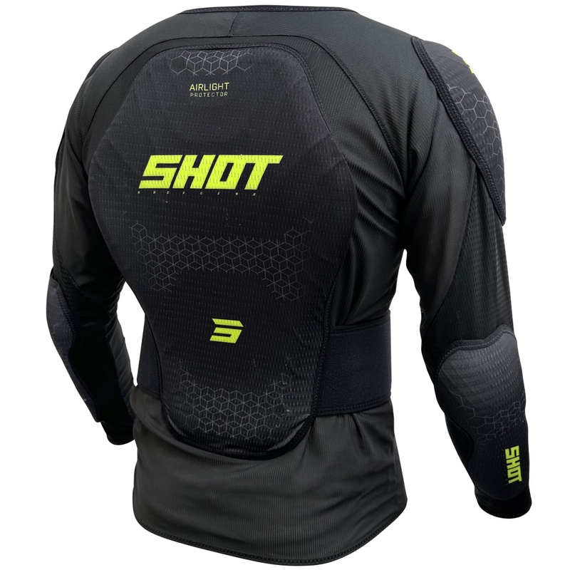 Kehakaitse Shot Airlight must-fluo kollane