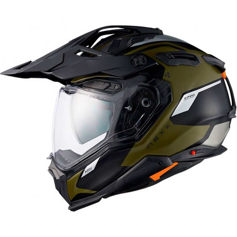 Enduro kiiver Nexx X.WED3 Keyo roheline-hõbedane allahindlus