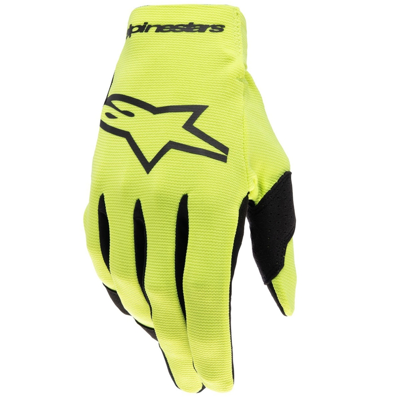 Laste motokrossikindad Alpinestars Radar fluo kollane-mustad