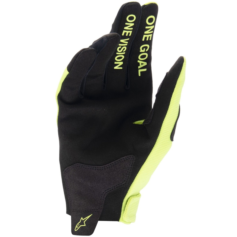 Laste motokrossikindad Alpinestars Radar fluo kollane-mustad