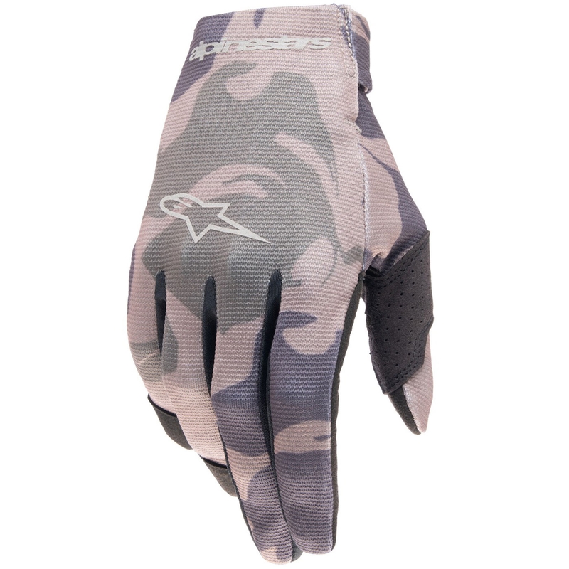Laste motokrossikindad Alpinestars Radar roheline camo-kaskomustvalge