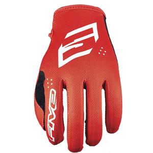 Motokross-kindad FIVE MXF4 punane