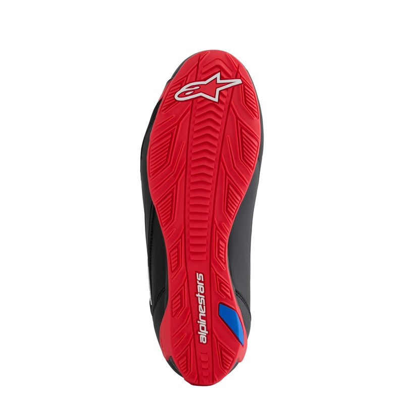 Alpinestars Faster-4 mootorratta saapad HONDA kollektsioon must ja punane