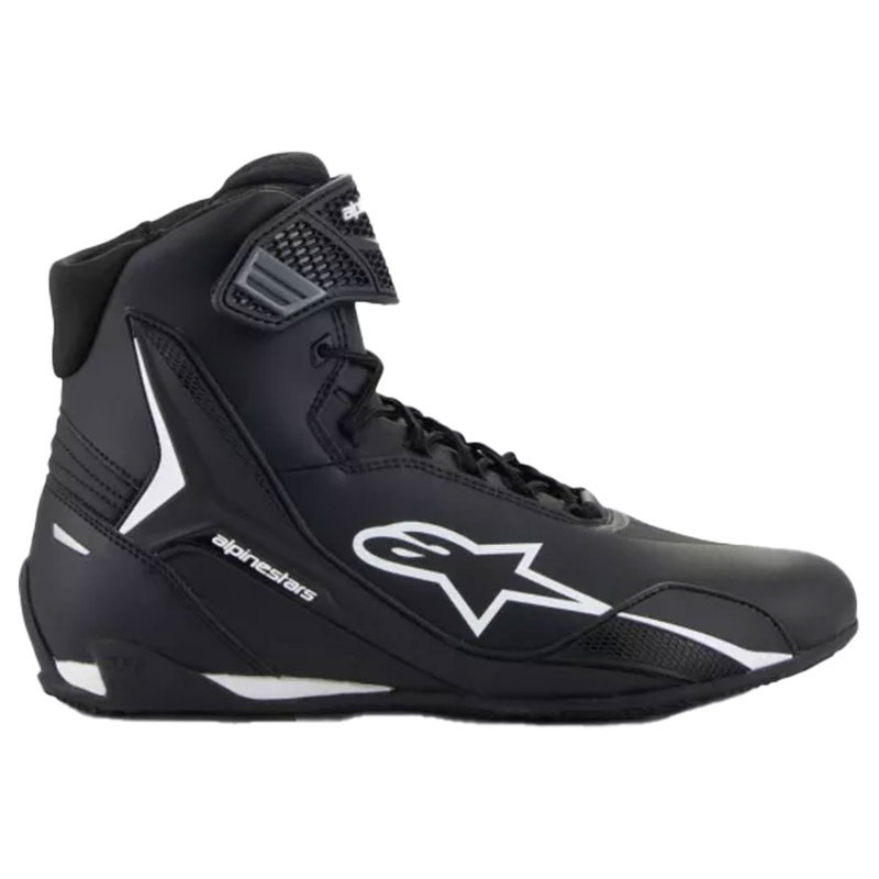 Alpinestars Faster-4 must-valged mootorratta saapad