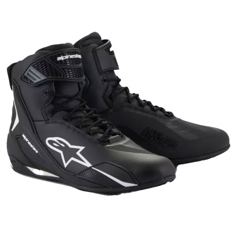 Alpinestars Faster-4 must-valged mootorratta saapad