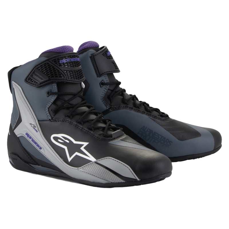 Naiste Alpinestars Stella Faster-4 must-hall-lilla mootorratta saapad