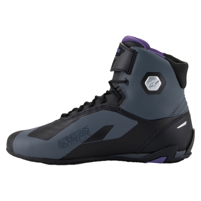 Naiste Alpinestars Stella Faster-4 must-hall-lilla mootorratta saapad