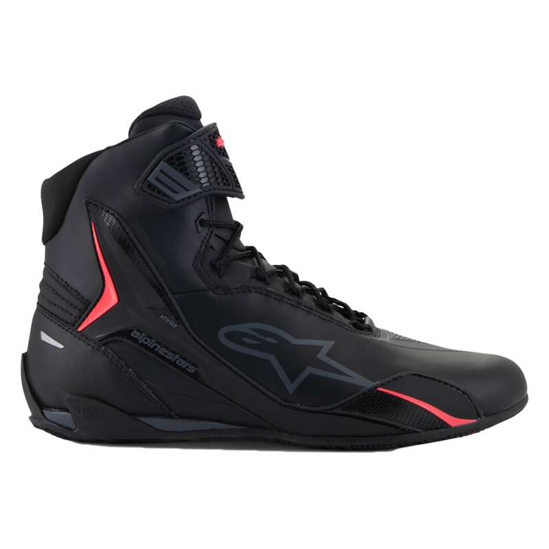 Alpinestars Stella Faster-4 naiste mustad ja roosa mootorratta saapad