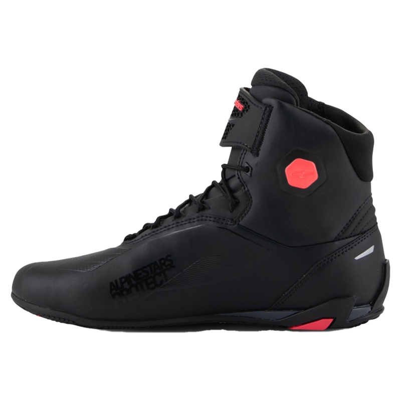 Alpinestars Stella Faster-4 naiste mustad ja roosa mootorratta saapad