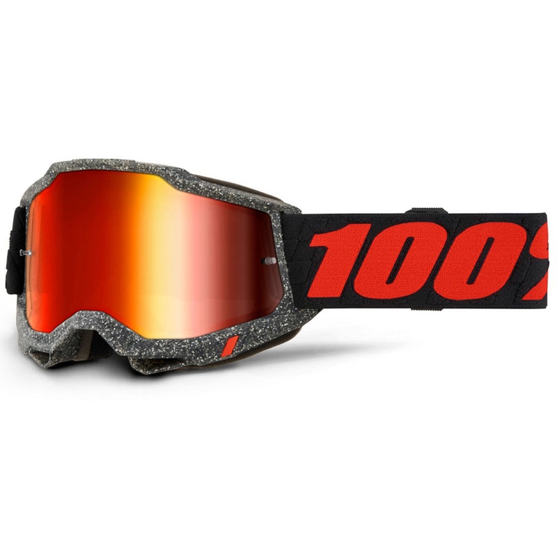 Laste motokrossiprillid 100% - USA ACCURI 2 Huaraki punane plexi