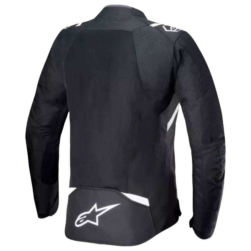Alpinestars naiste Stella T-SPS Air V2 must-valge mootorratta jakk