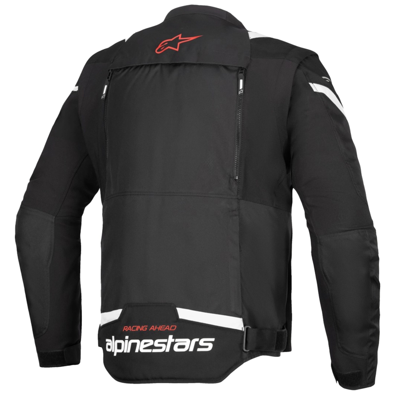 Alpinestars T-Stunt Air must-valge mootorratta jope