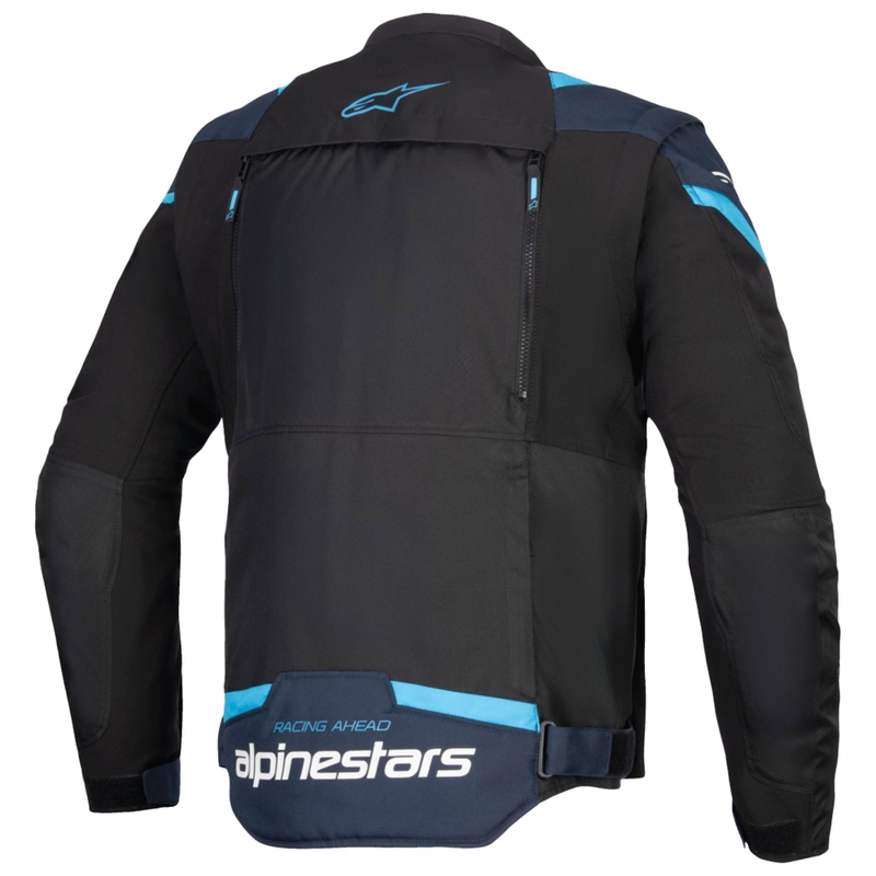 Alpinestars T-Stunt Air Black-Blue-Light Blue mootorratta jakk