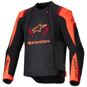 Alpinestars T-Stunt Air must-fluo punane mootorratta jope