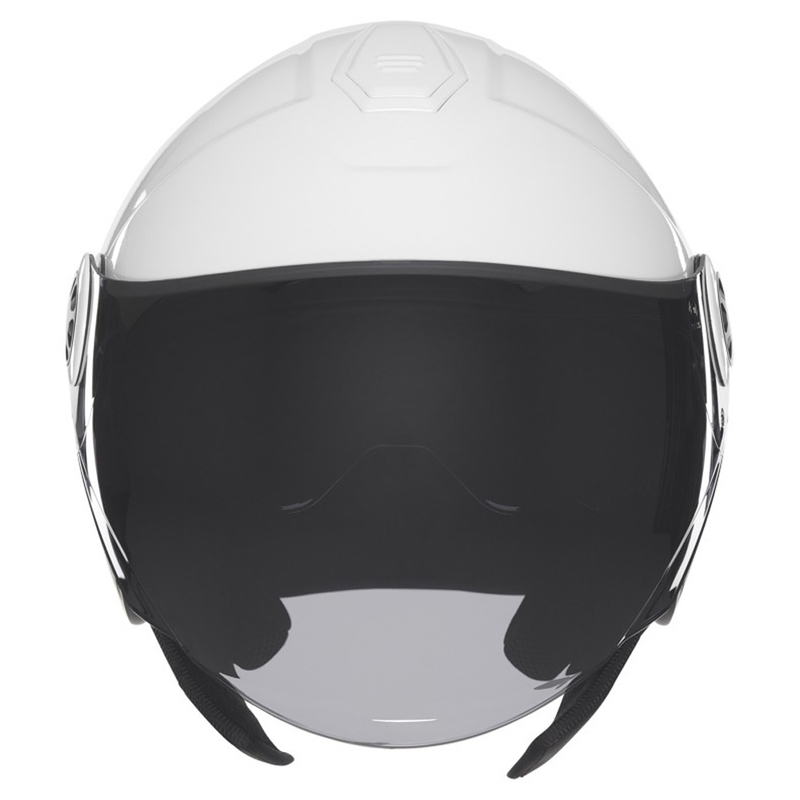 Avatud mootorratta kiiver NOX N182 valge