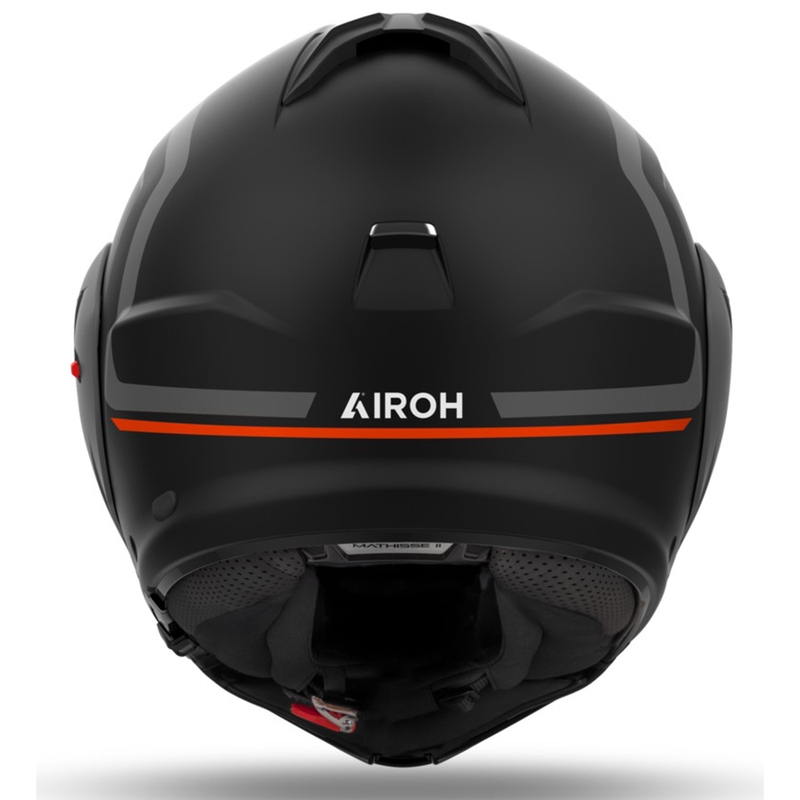 Airoh Mathisse 2 Genius flip-up mootorratta kiiver mattoranž