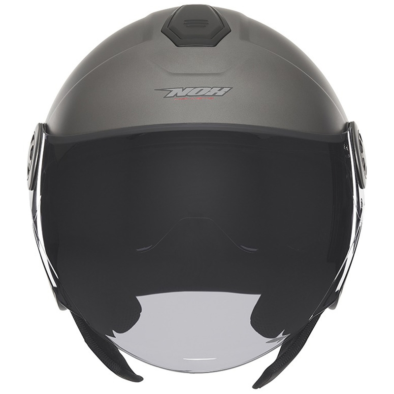 Avatud mootorratta kiiver NOX N182 matt titaan