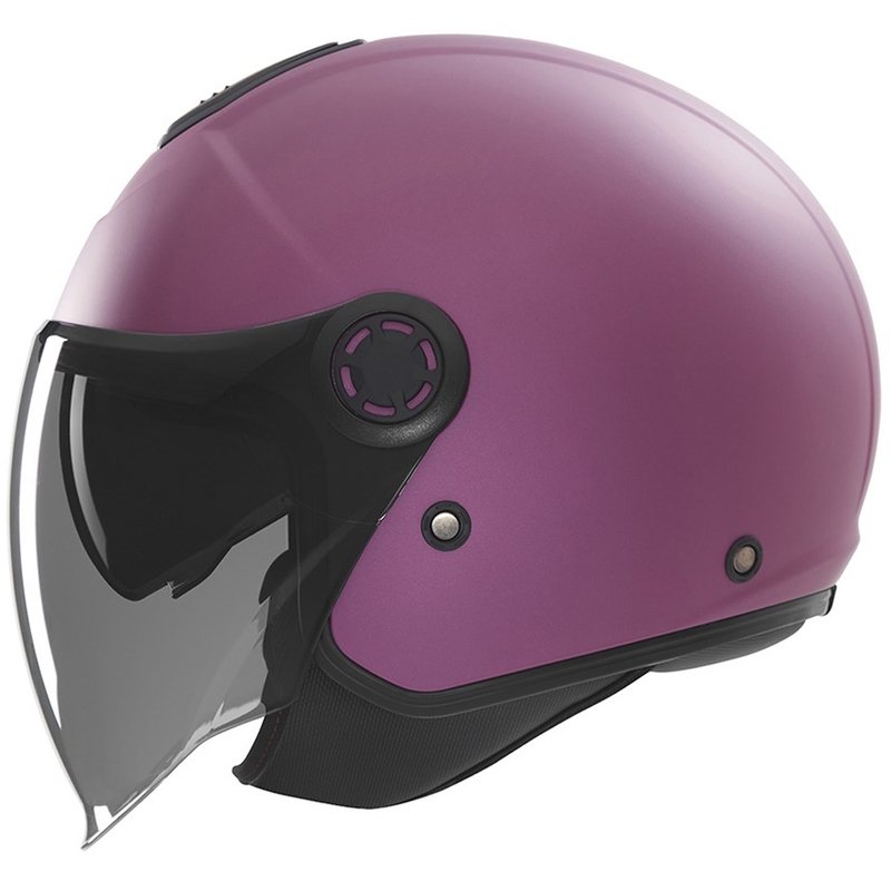 Avatud mootorratta kiiver NOX N182 matt roosa